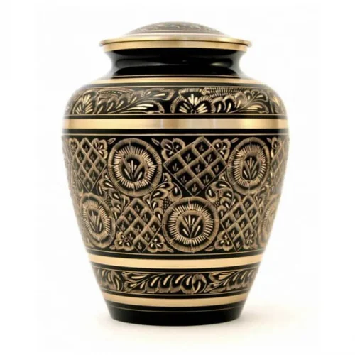 Brass Adult Cremation Urn