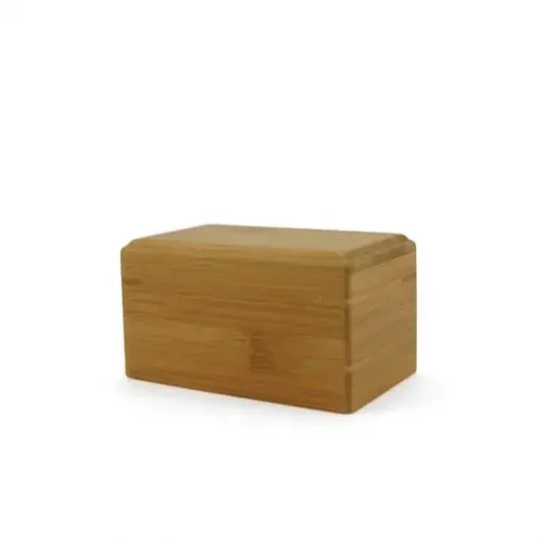 Small Bamboo Box For Ashes